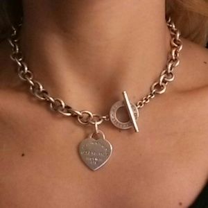 Tiffany & Co. Heart Toggle Neckl crevasse ace
